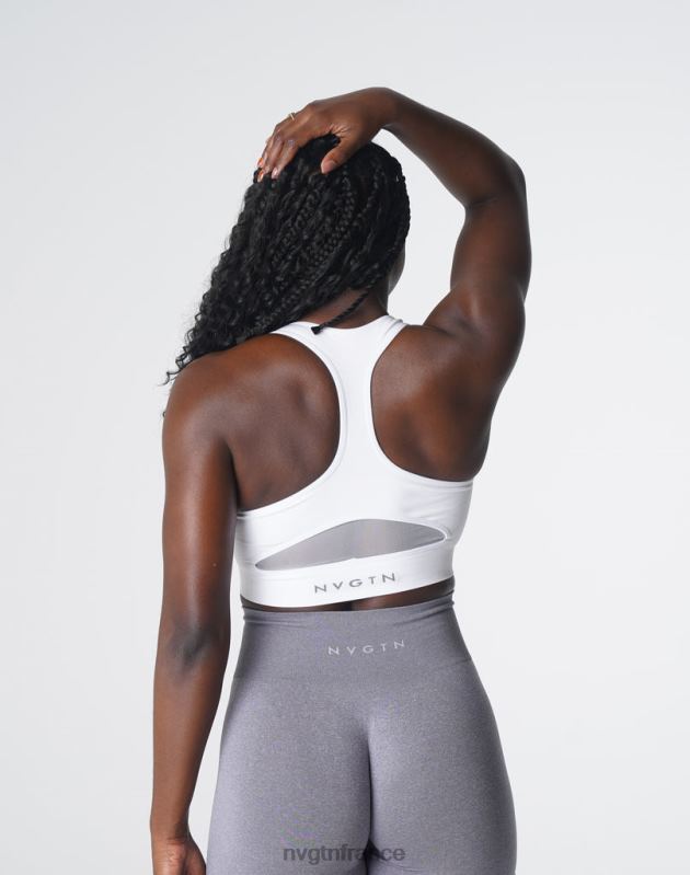 femmes XJRR2129 blanc aptitude NVGTN soutien-gorge sans couture