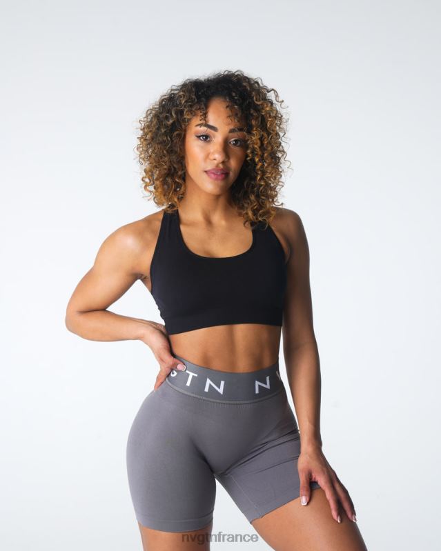 femmes XJRR213 noir aptitude NVGTN inspirer le soutien-gorge sans couture
