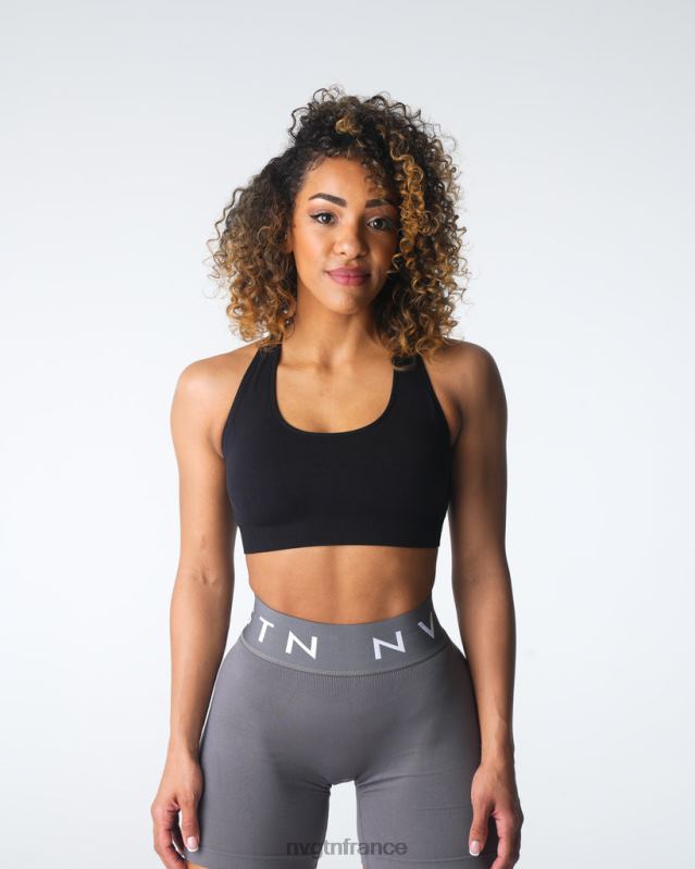 femmes XJRR213 noir aptitude NVGTN inspirer le soutien-gorge sans couture