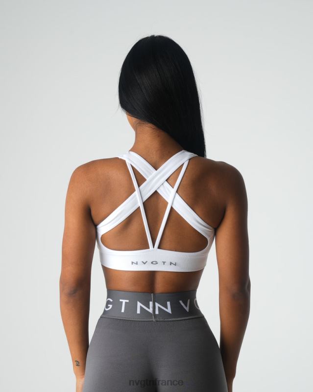 femmes XJRR214 blanc aptitude NVGTN inspirer le soutien-gorge sans couture