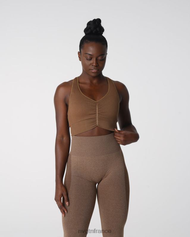 femmes XJRR2156 moka aptitude NVGTN soutien-gorge cintré sans couture