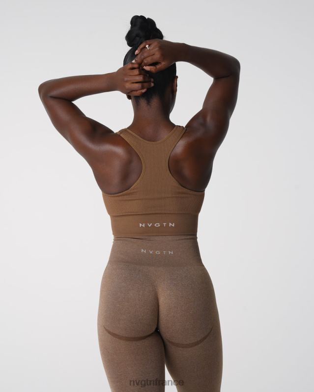 femmes XJRR2156 moka aptitude NVGTN soutien-gorge cintré sans couture