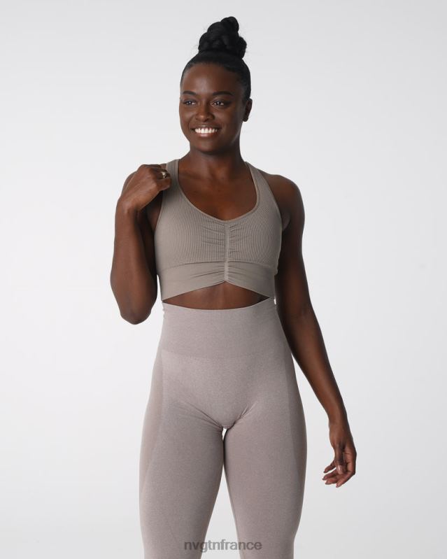 femmes XJRR2157 taupe aptitude NVGTN soutien-gorge cintré sans couture