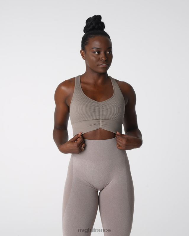 femmes XJRR2157 taupe aptitude NVGTN soutien-gorge cintré sans couture