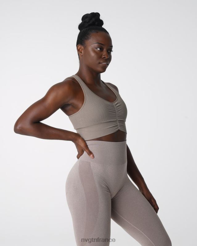 femmes XJRR2157 taupe aptitude NVGTN soutien-gorge cintré sans couture