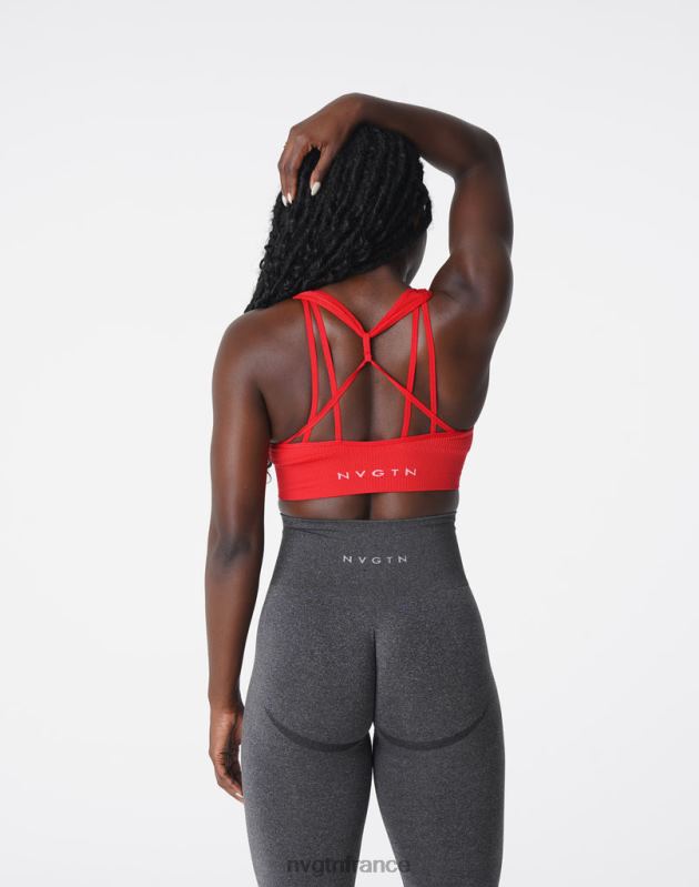femmes XJRR2167 écarlate aptitude NVGTN soutien-gorge côtelé sans couture galaxie