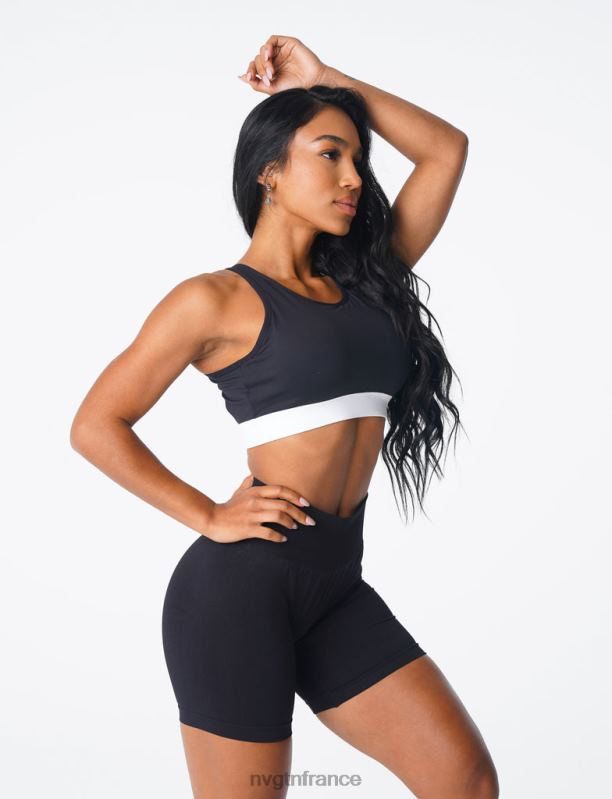 femmes XJRR2173 noir aptitude NVGTN soutien-gorge d'agilité