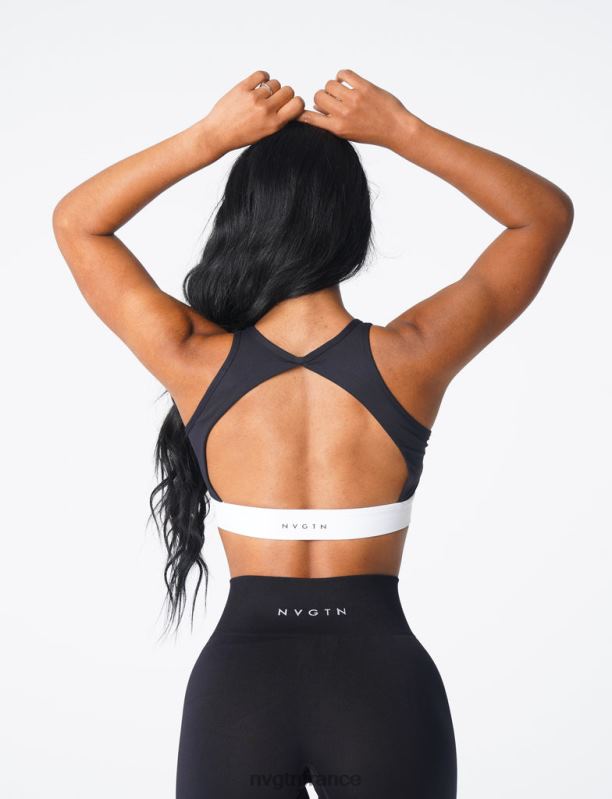 femmes XJRR2173 noir aptitude NVGTN soutien-gorge d'agilité