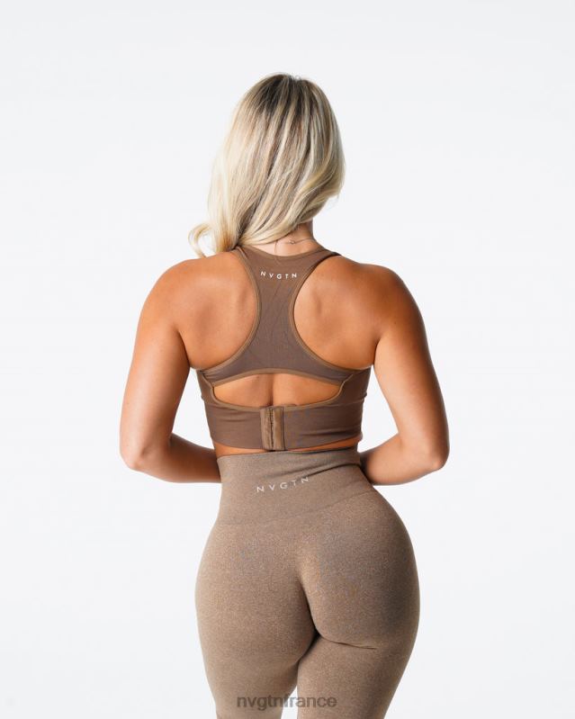 femmes XJRR2178 moka aptitude NVGTN enflammer le soutien-gorge sans couture