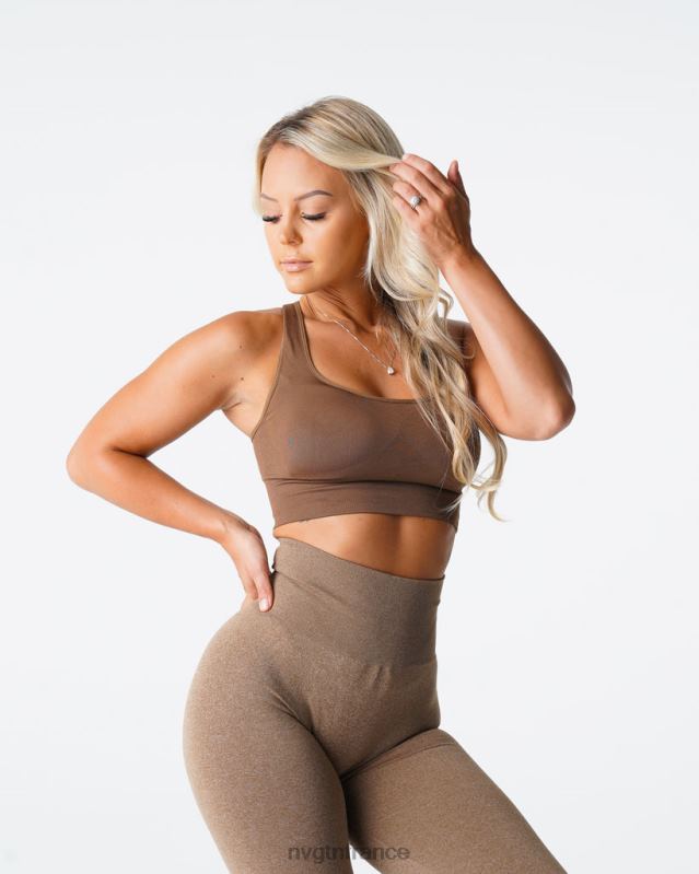 femmes XJRR2178 moka aptitude NVGTN enflammer le soutien-gorge sans couture