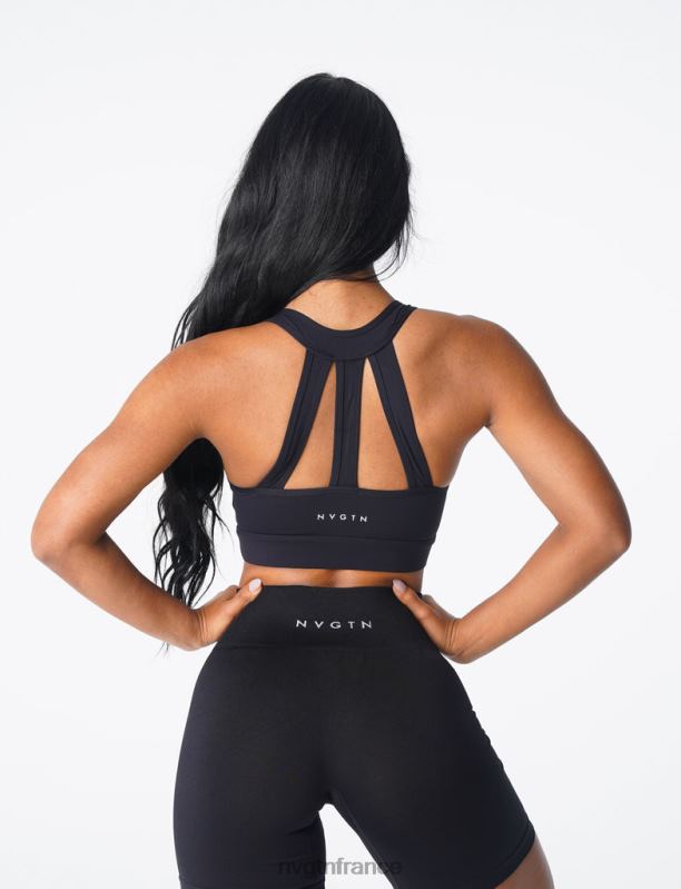 femmes XJRR2187 noir aptitude NVGTN soutien-gorge trio