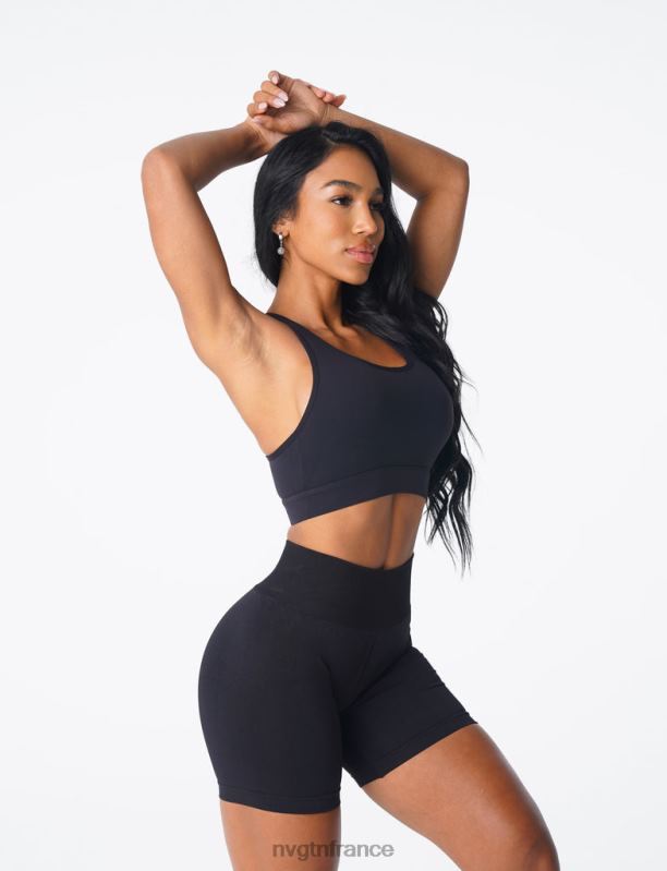 femmes XJRR2187 noir aptitude NVGTN soutien-gorge trio