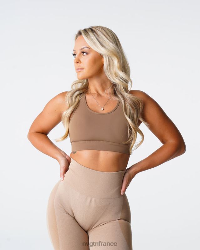 femmes XJRR2189 moka aptitude NVGTN soutien-gorge trio