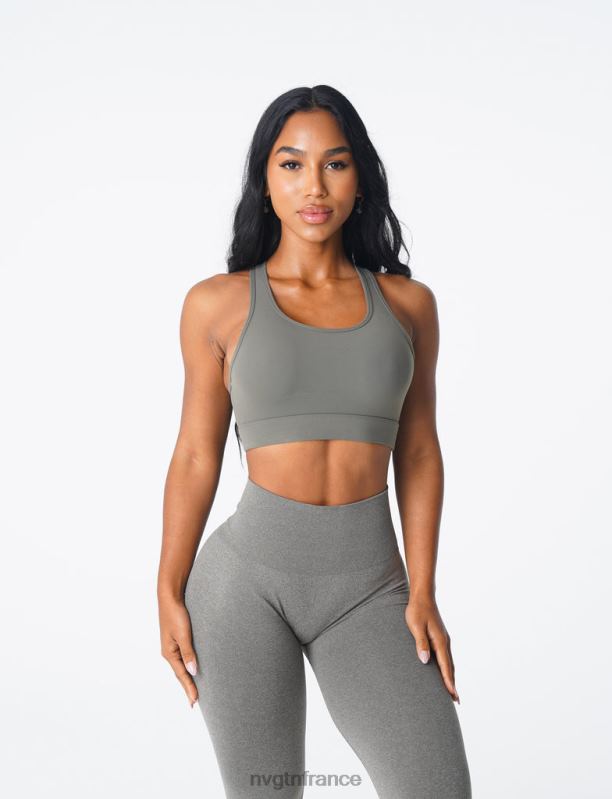 femmes XJRR2190 vert kaki aptitude NVGTN soutien-gorge trio