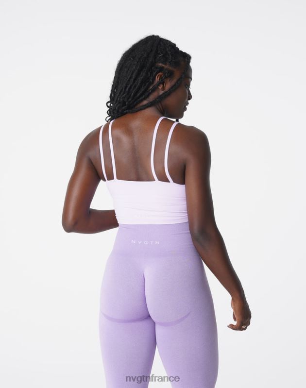 femmes XJRR2192 lavande aptitude NVGTN haut de soutien-gorge Poise
