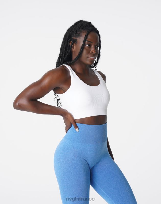 femmes XJRR2195 blanc aptitude NVGTN Desire - Soutien-gorge côtelé sans couture