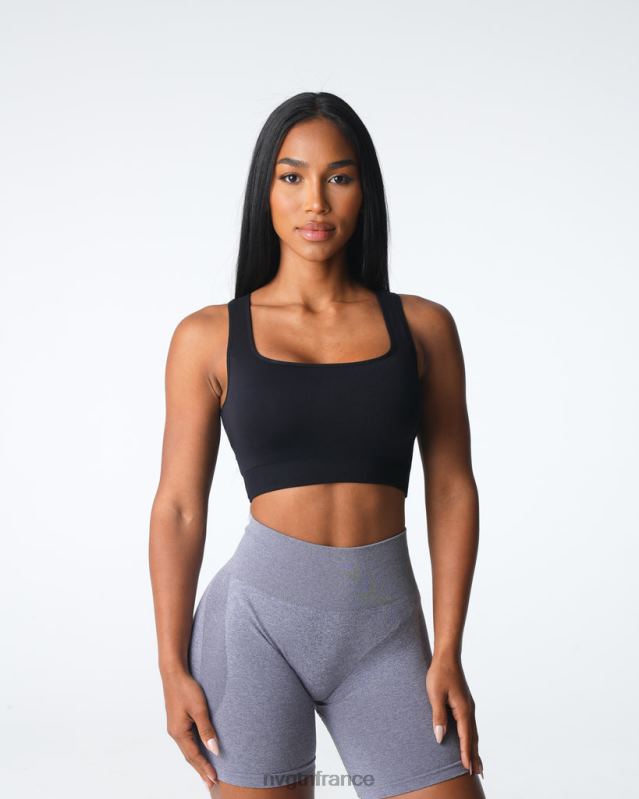 femmes XJRR21 noir aptitude NVGTN soutien-gorge sans couture