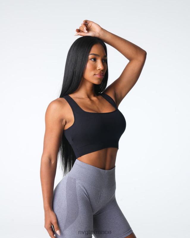 femmes XJRR21 noir aptitude NVGTN soutien-gorge sans couture