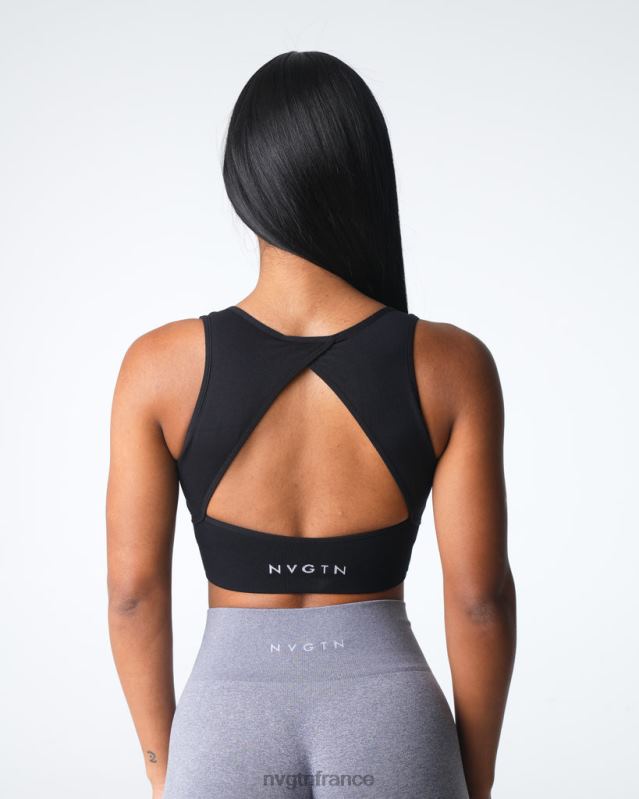 femmes XJRR21 noir aptitude NVGTN soutien-gorge sans couture