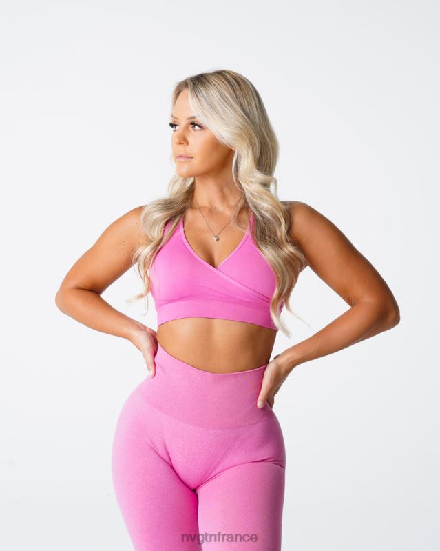 femmes XJRR2200 bubble gum rose aptitude NVGTN soutien-gorge sans couture poursuite