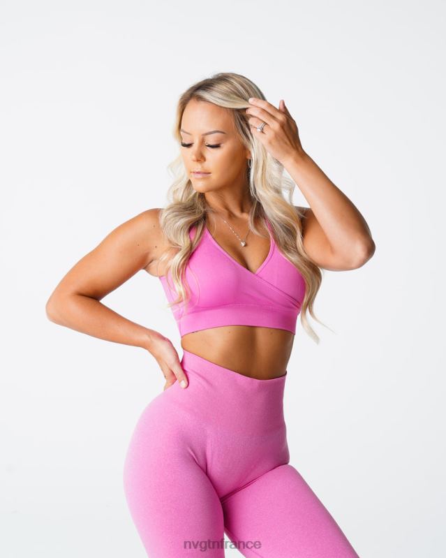 femmes XJRR2200 bubble gum rose aptitude NVGTN soutien-gorge sans couture poursuite