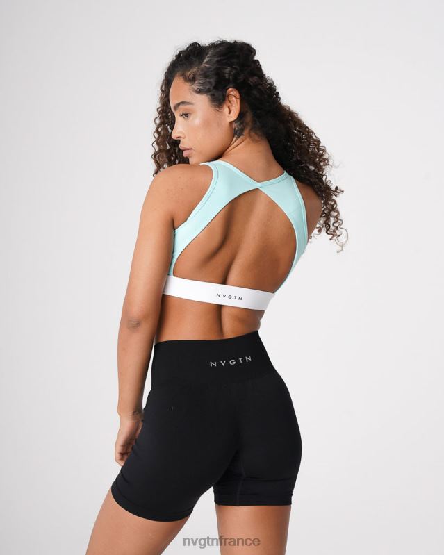 femmes XJRR2225 écume de mer verte aptitude NVGTN soutien-gorge d'agilité