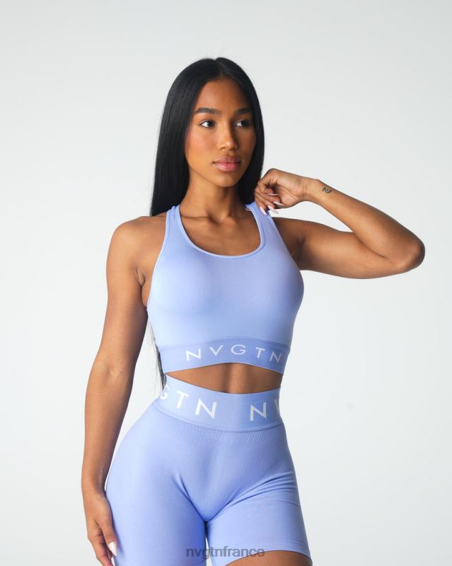 femmes XJRR224 pervenche aptitude NVGTN soutien-gorge de sport sans couture Legacy