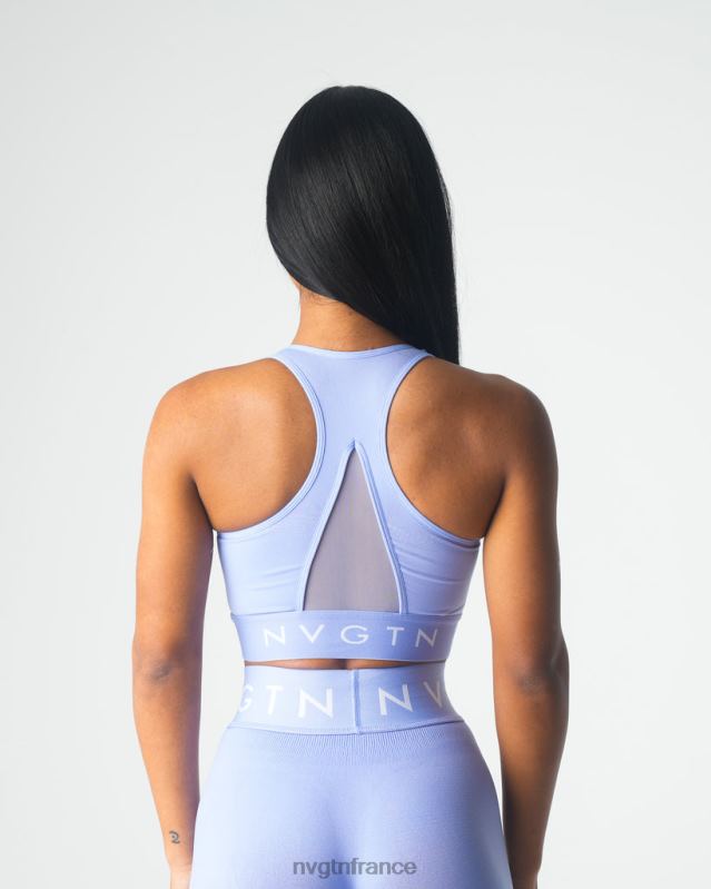 femmes XJRR224 pervenche aptitude NVGTN soutien-gorge de sport sans couture Legacy