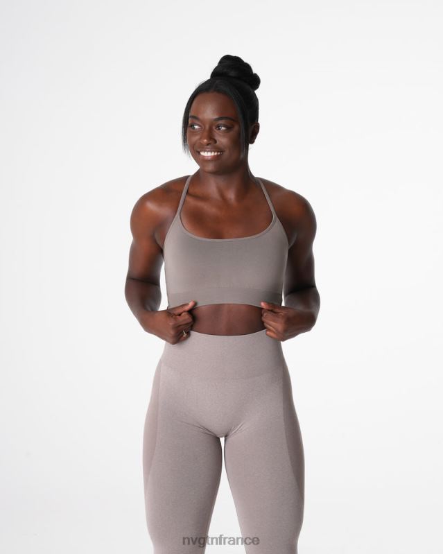 femmes XJRR227 taupe aptitude NVGTN soutien-gorge sans couture invincible