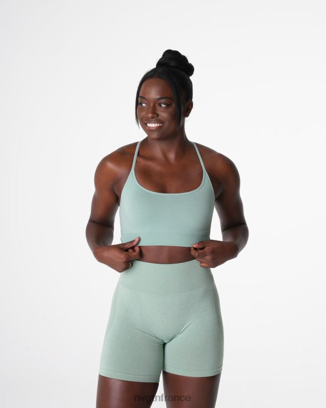 femmes XJRR229 vert sauge aptitude NVGTN soutien-gorge sans couture invincible