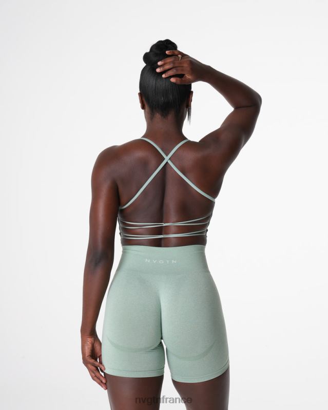 femmes XJRR229 vert sauge aptitude NVGTN soutien-gorge sans couture invincible