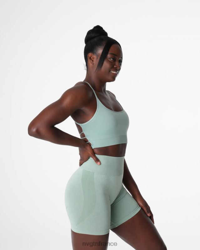 femmes XJRR229 vert sauge aptitude NVGTN soutien-gorge sans couture invincible