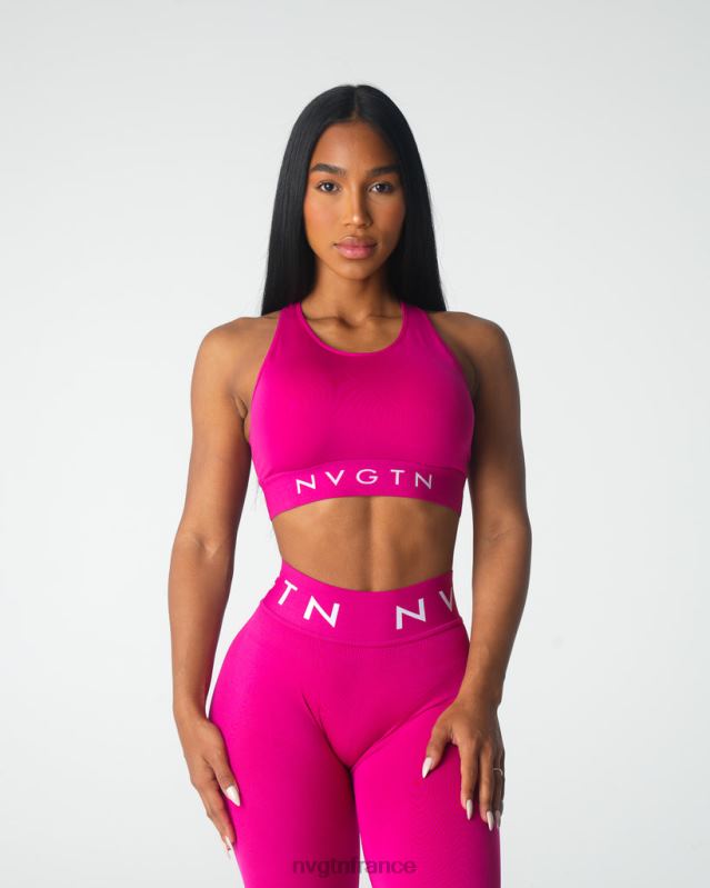 femmes XJRR234 cosmos aptitude NVGTN soutien-gorge de sport sans couture Trilogy