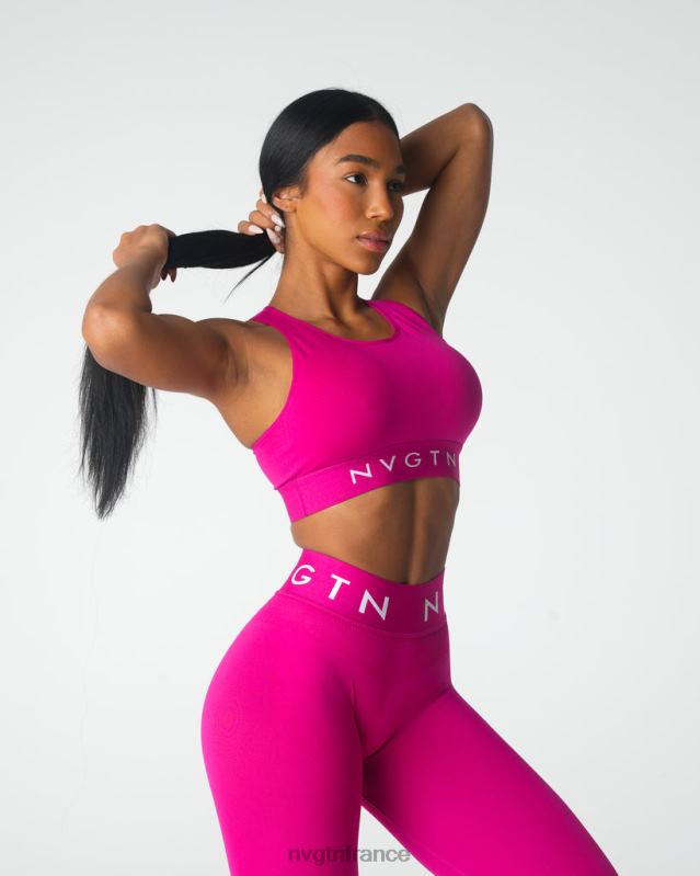 femmes XJRR234 cosmos aptitude NVGTN soutien-gorge de sport sans couture Trilogy
