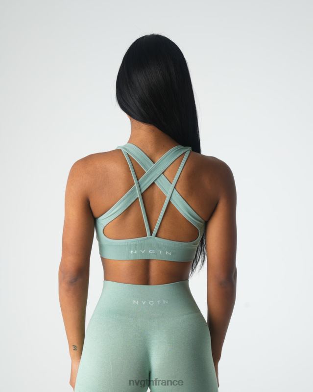 femmes XJRR239 vert sauge aptitude NVGTN inspirer le soutien-gorge sans couture