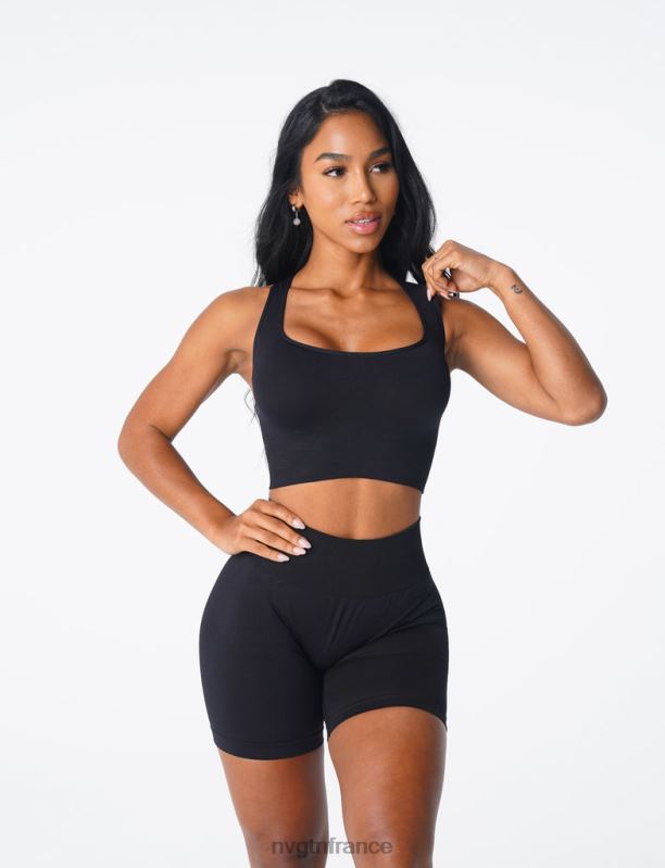 femmes XJRR240 noir aptitude NVGTN enflammer le soutien-gorge sans couture