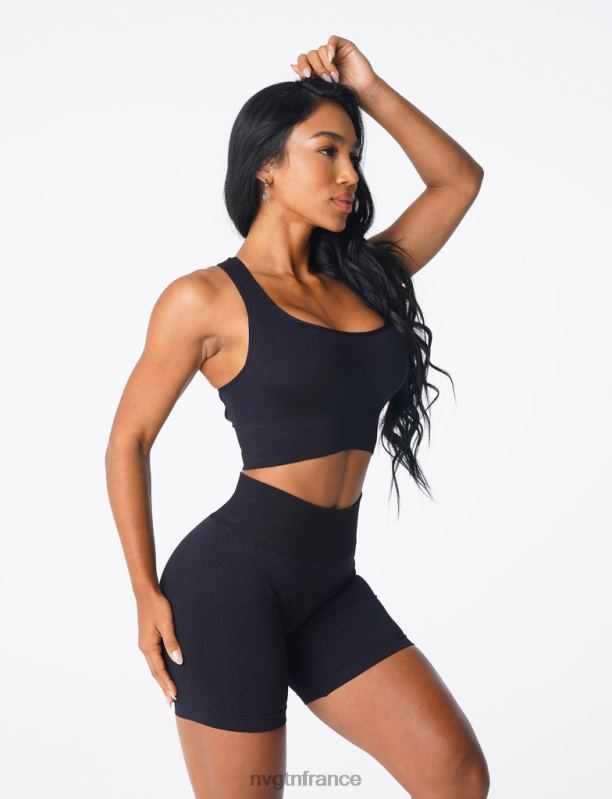 femmes XJRR240 noir aptitude NVGTN enflammer le soutien-gorge sans couture