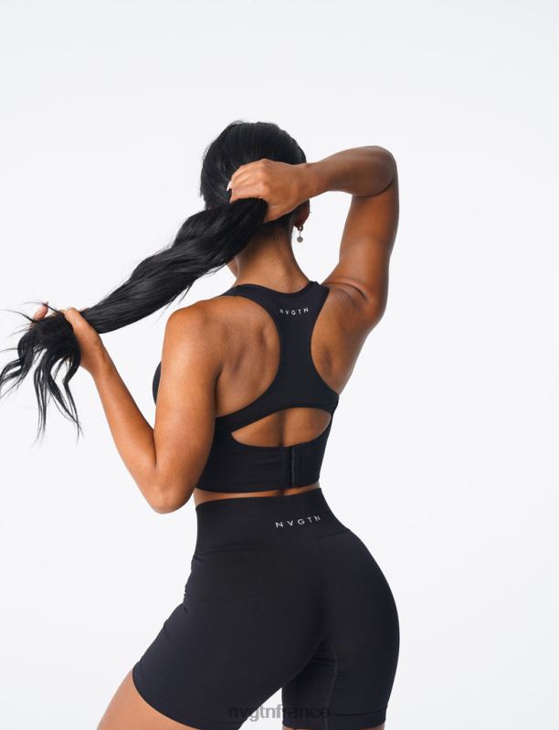 femmes XJRR240 noir aptitude NVGTN enflammer le soutien-gorge sans couture