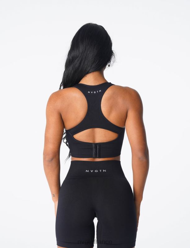 femmes XJRR240 noir aptitude NVGTN enflammer le soutien-gorge sans couture