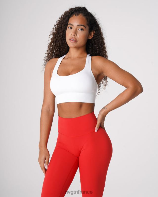 femmes XJRR241 blanc aptitude NVGTN enflammer le soutien-gorge sans couture