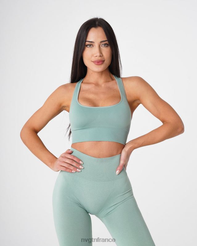 femmes XJRR242 vert sauge aptitude NVGTN enflammer le soutien-gorge sans couture
