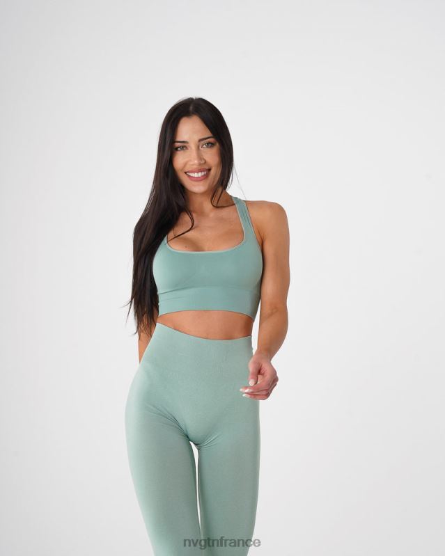 femmes XJRR242 vert sauge aptitude NVGTN enflammer le soutien-gorge sans couture