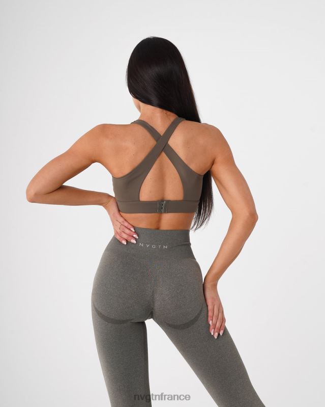 femmes XJRR255 vert kaki aptitude NVGTN révéler un soutien-gorge