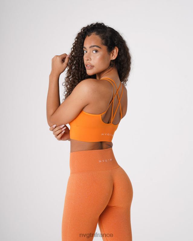 femmes XJRR257 clémentine aptitude NVGTN soutien-gorge sans couture fleuri