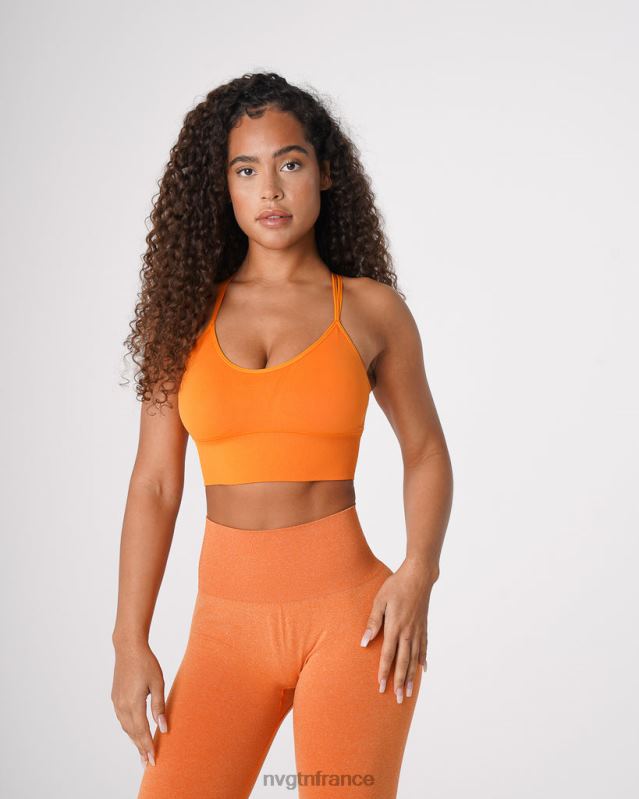 femmes XJRR257 clémentine aptitude NVGTN soutien-gorge sans couture fleuri