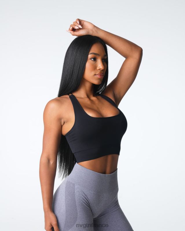 femmes XJRR25 noir aptitude NVGTN soutien-gorge sans couture prospère