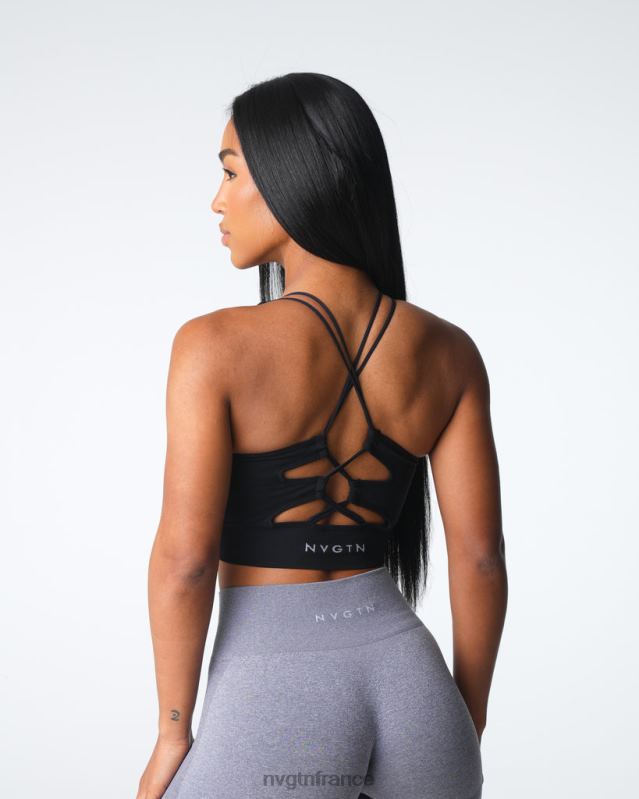 femmes XJRR25 noir aptitude NVGTN soutien-gorge sans couture prospère