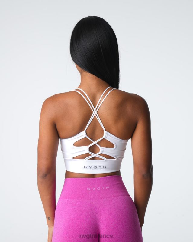 femmes XJRR26 blanc aptitude NVGTN soutien-gorge sans couture prospère