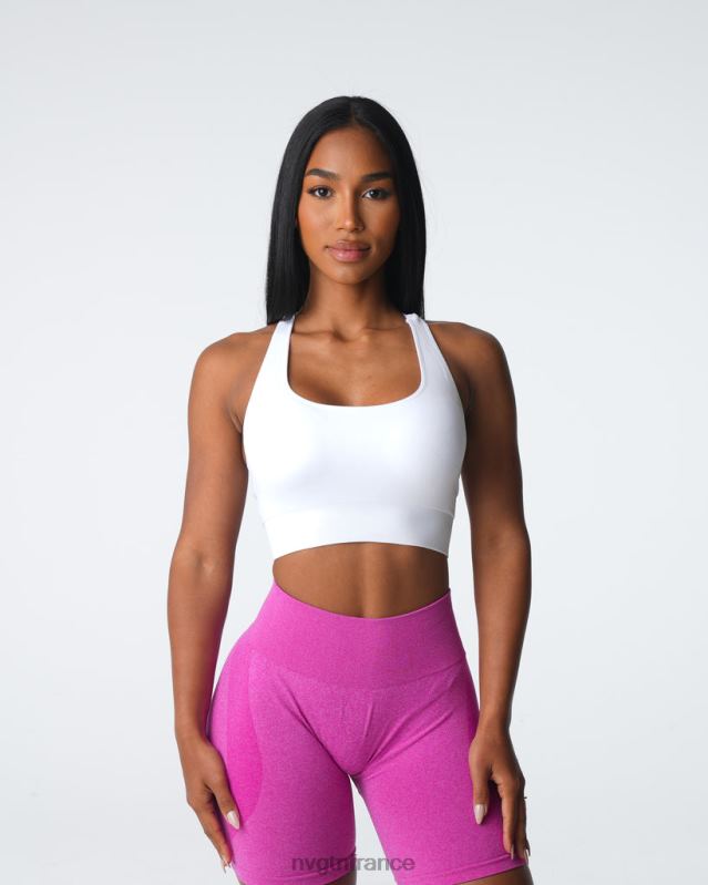 femmes XJRR26 blanc aptitude NVGTN soutien-gorge sans couture prospère