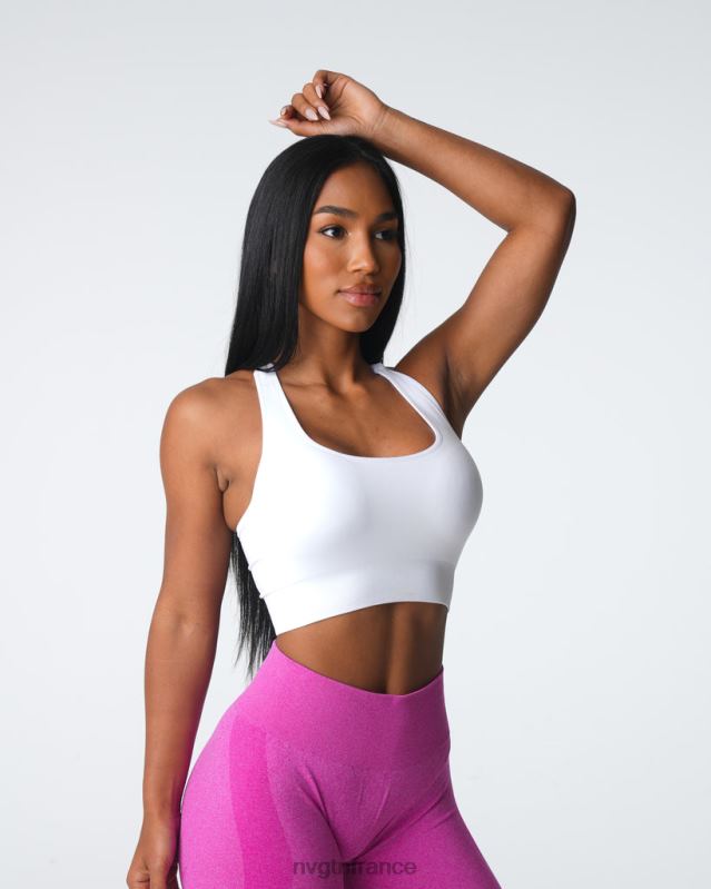 femmes XJRR26 blanc aptitude NVGTN soutien-gorge sans couture prospère